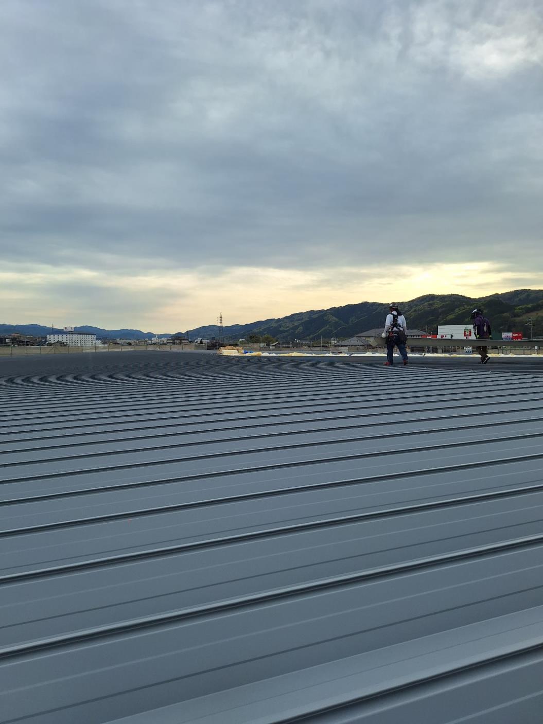 初めての現場成型体験